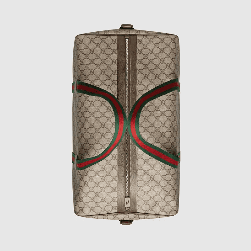 Gucci Large duffle bag with Web