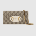 Gucci Horsebit 1955 wallet with chain