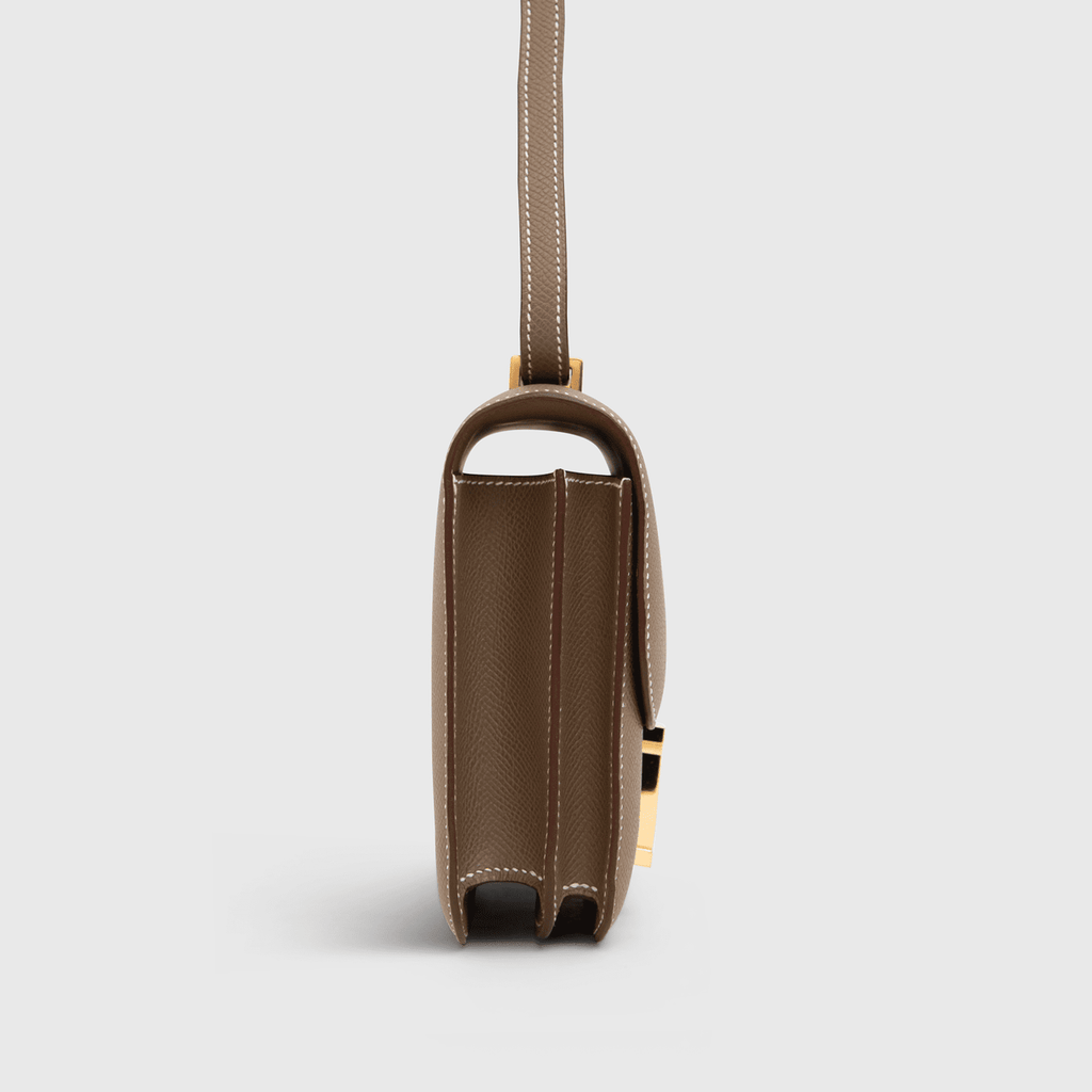 Hermès Constance 18 Epsom Etoupe Gold Hardware