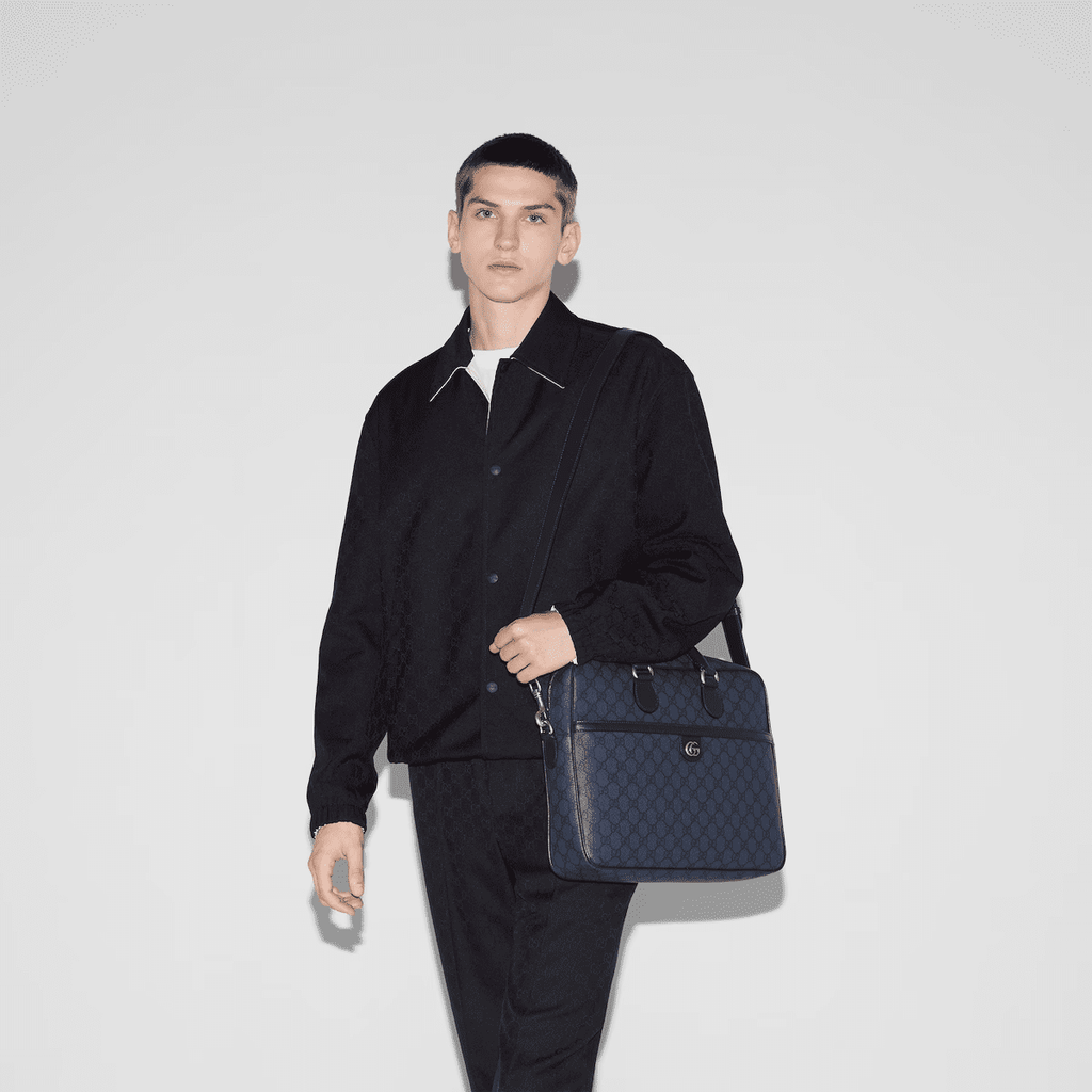 GUCCI OPHIDIA MEDIUM BRIEFCASE