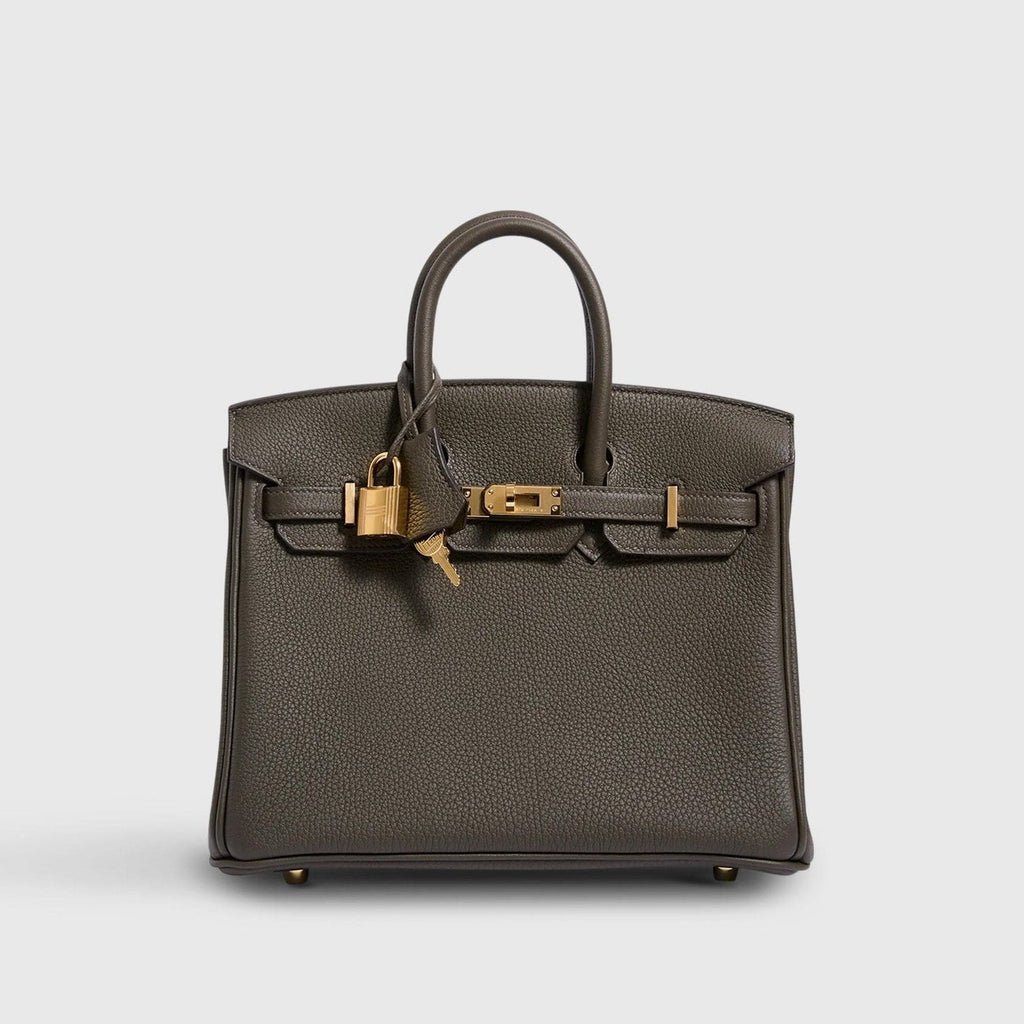 Hermès Birkin 25 Togo Eucalyptus Gold Hardware