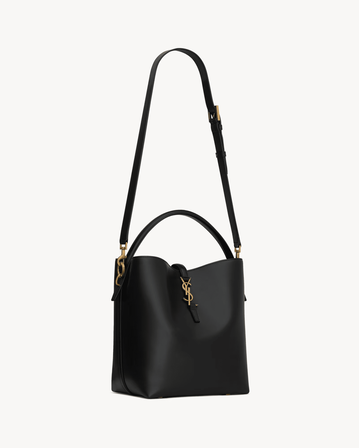SAINT LAURENT LE 37 IN SHINY LEATHER