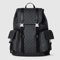 GUCCI BLACK LARGE BACKPACK