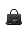 Chanel Coco handle flap shoulder bag Mini