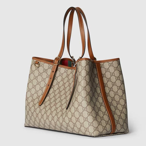 GUCCI EMBLEM LARGE TOTE BAG