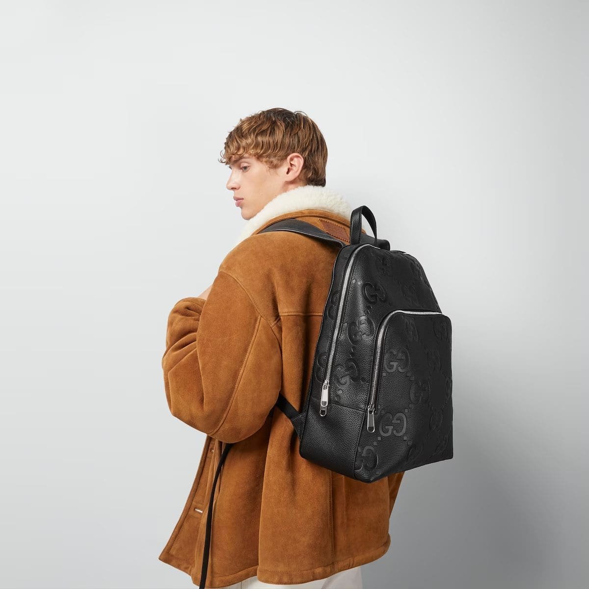 GUCCI LARGE JUMBO GG BACKPACK