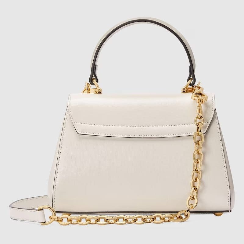 GUCCI HORSEBIT 1955 MINI BAG (White)