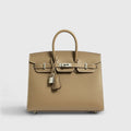 Hermès Birkin 25 Epsom Etoupe Sellier Palladium Hardware