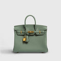 Hermès Birkin 25 Togo Vert Amande Gold Hardware Retourne
