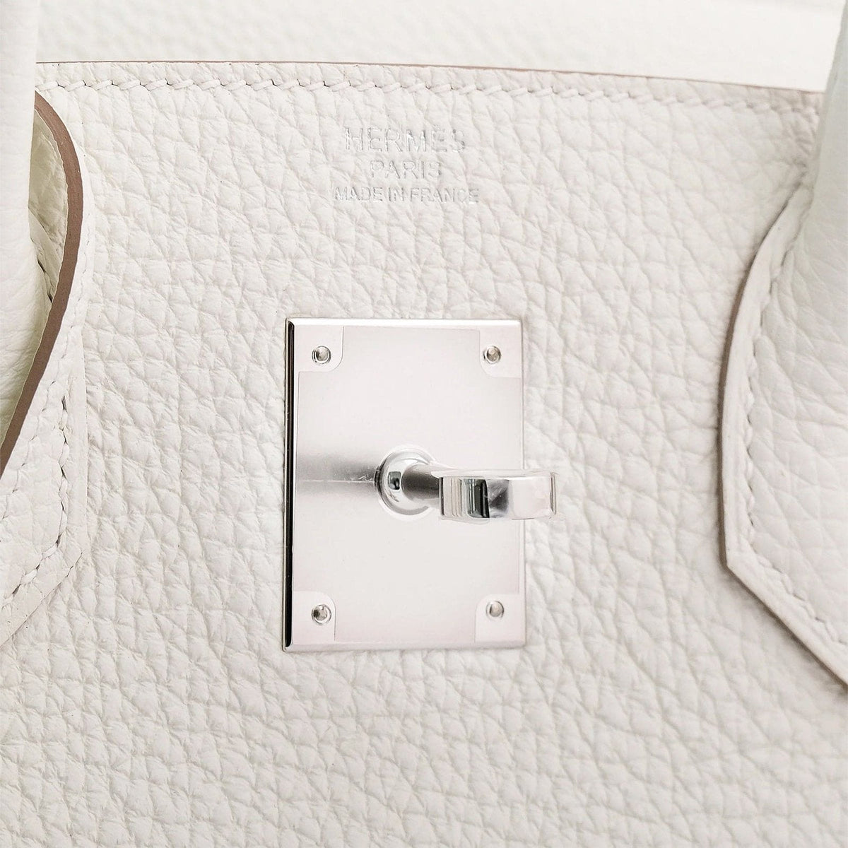 Hermès Birkin 30 Togo Mushroom Palladium Hardware