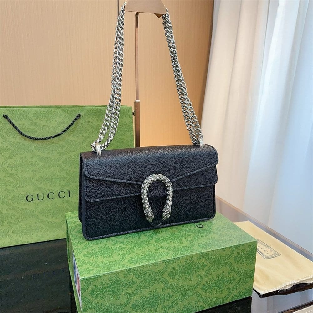 Gucci Black Dionysus Small Bag