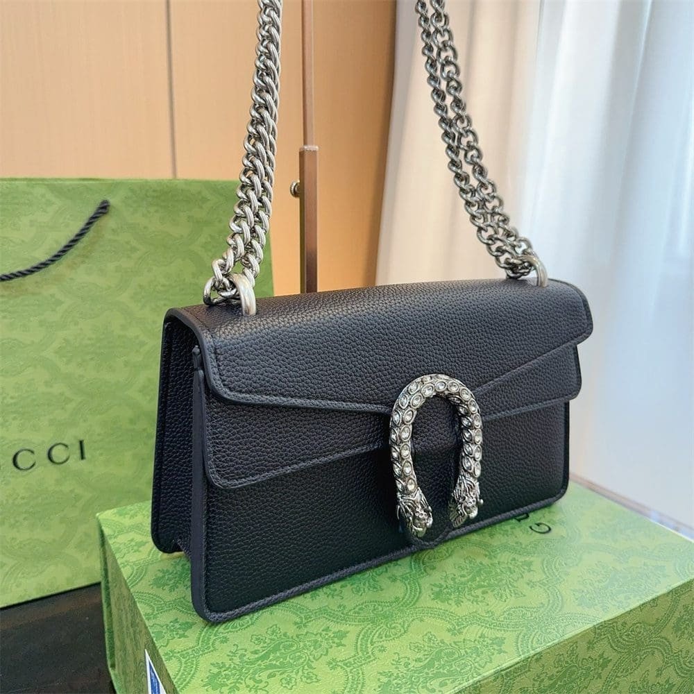 Gucci Black Dionysus Small Bag