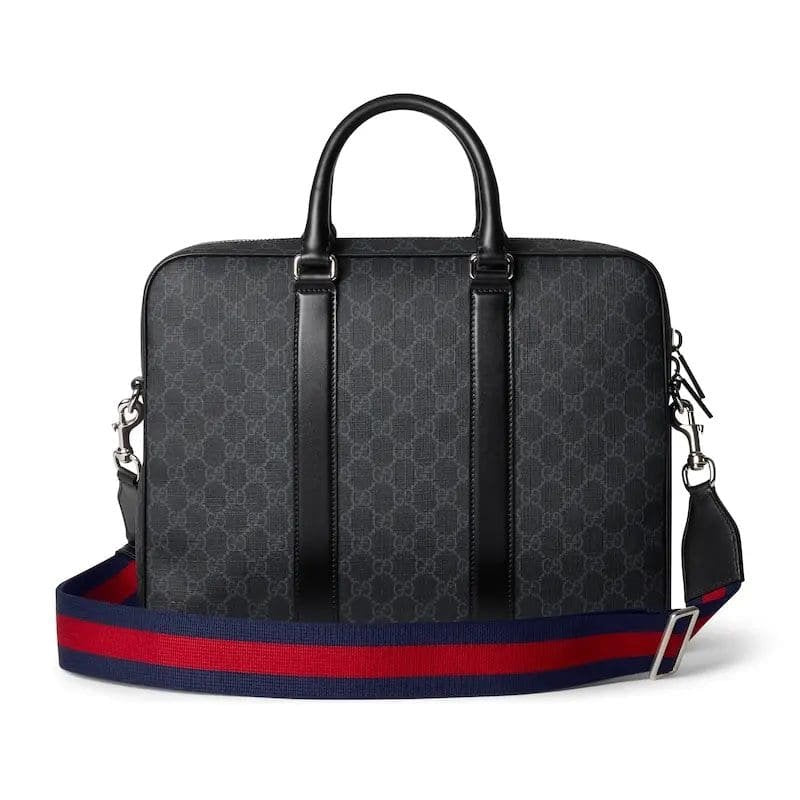 GUCCI BRIEFCASE WITH SHOULDER STRAP