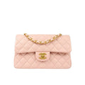 CHANEL Classic Double Flap Small Pink Lambskin