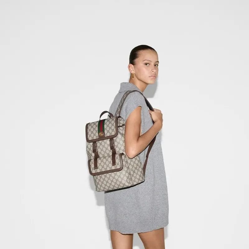 GUCCI OPHIDIA SMALL GG BACKPACK
