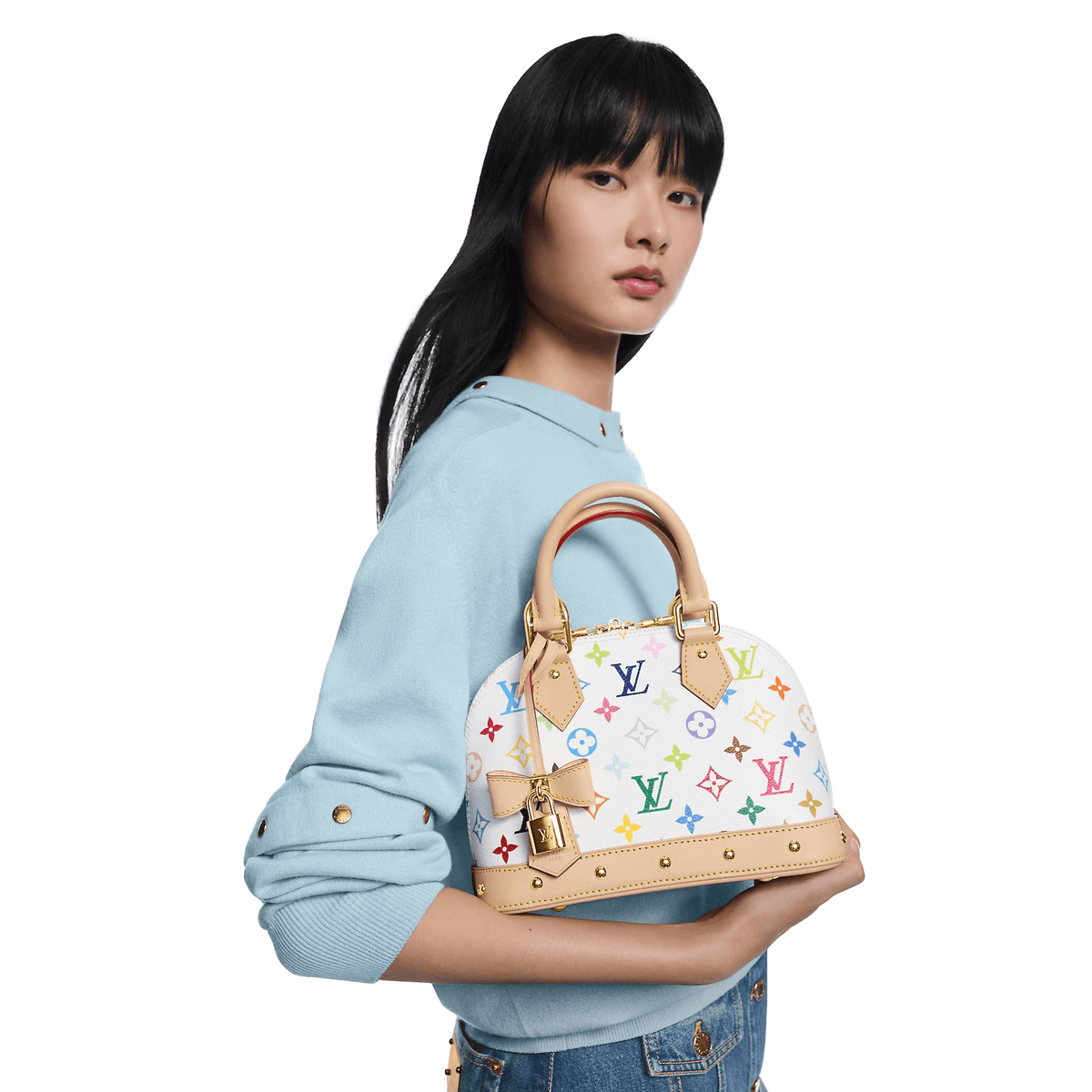 Louis Vuitton M13078 LV x TM ALMA BB Bag
