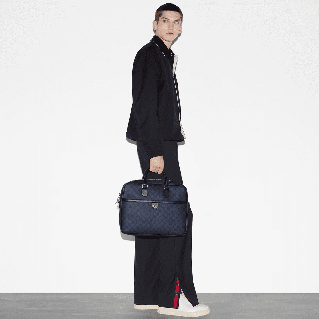 GUCCI OPHIDIA MEDIUM BRIEFCASE