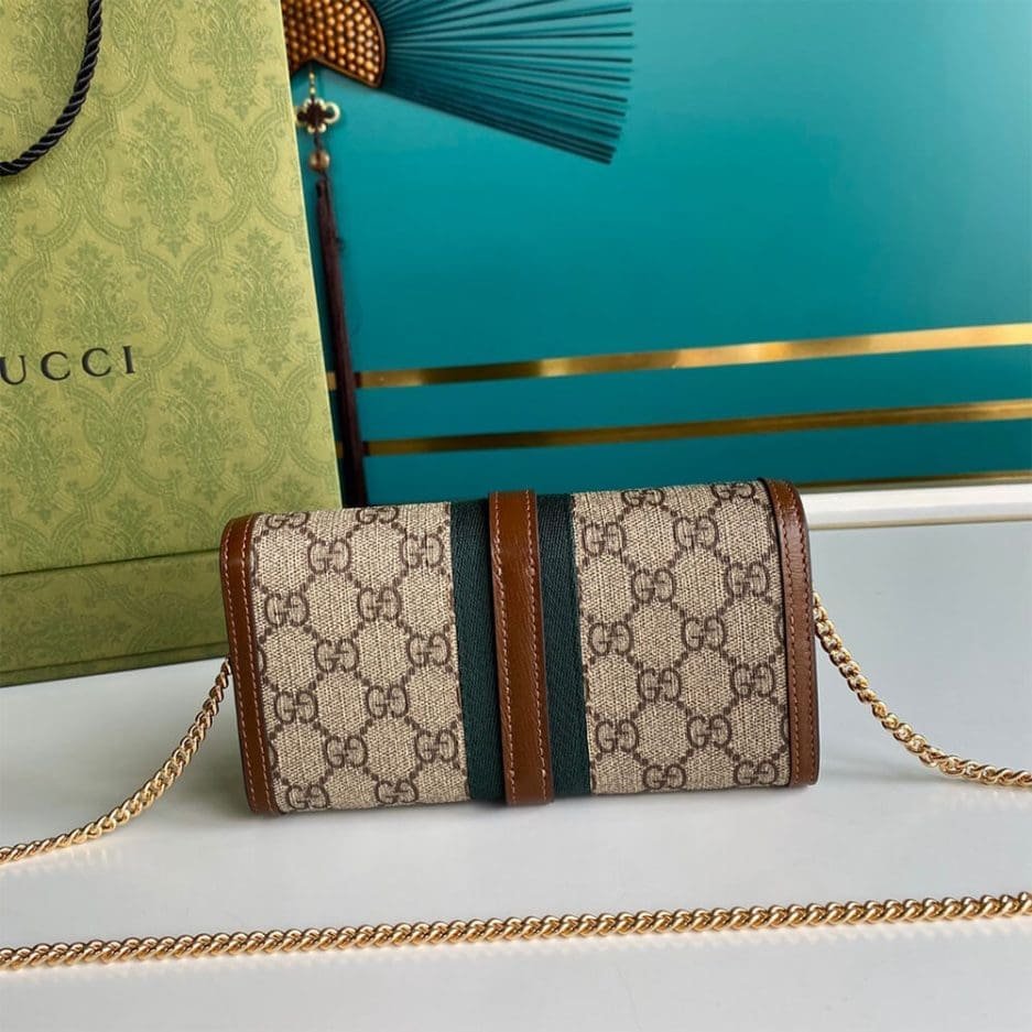 GUCCI Jackie 1961 chain wallet