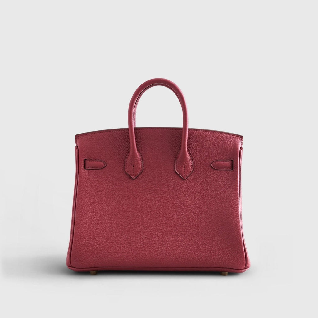 Hermès Birkin 25 Togo Rubis Gold Hardware
