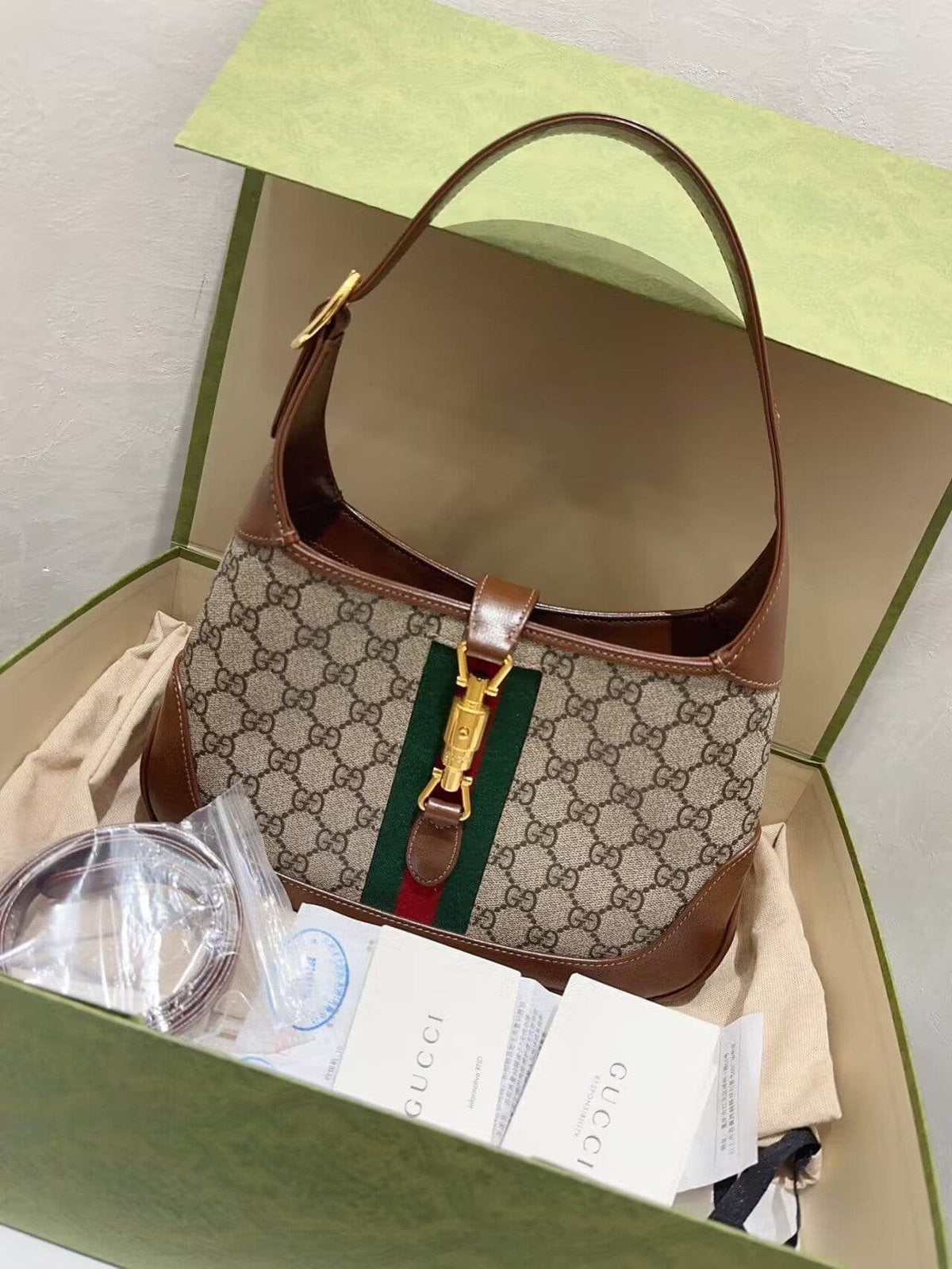 GUCCI JACKIE 1961 SMALL SHOULDER BAG