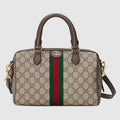 GUCCI OPHIDIA GG SMALL TOP HANDLE BAG