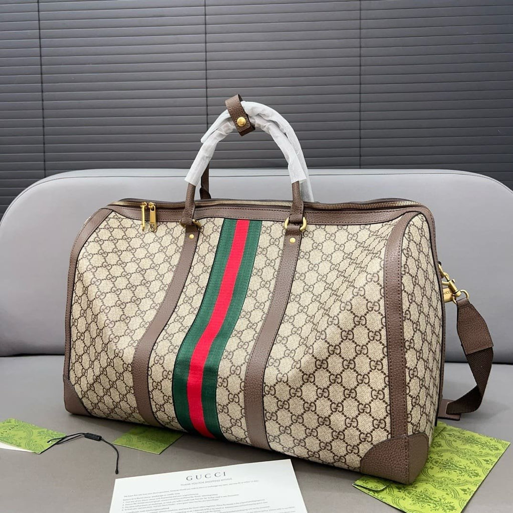 GUCCI SAVOY LARGE DUFFLE BAG