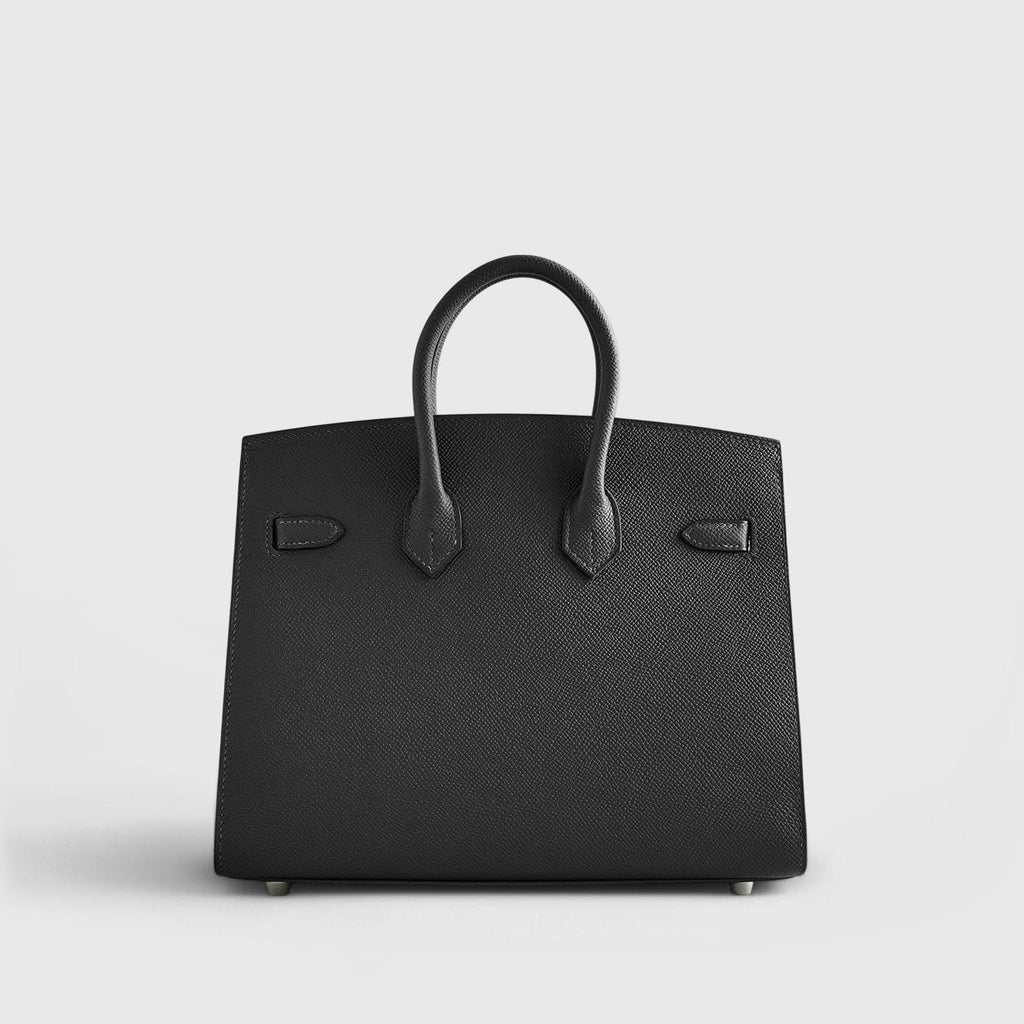 Hermès Birkin 25 Epsom Black Electrum Sellier
