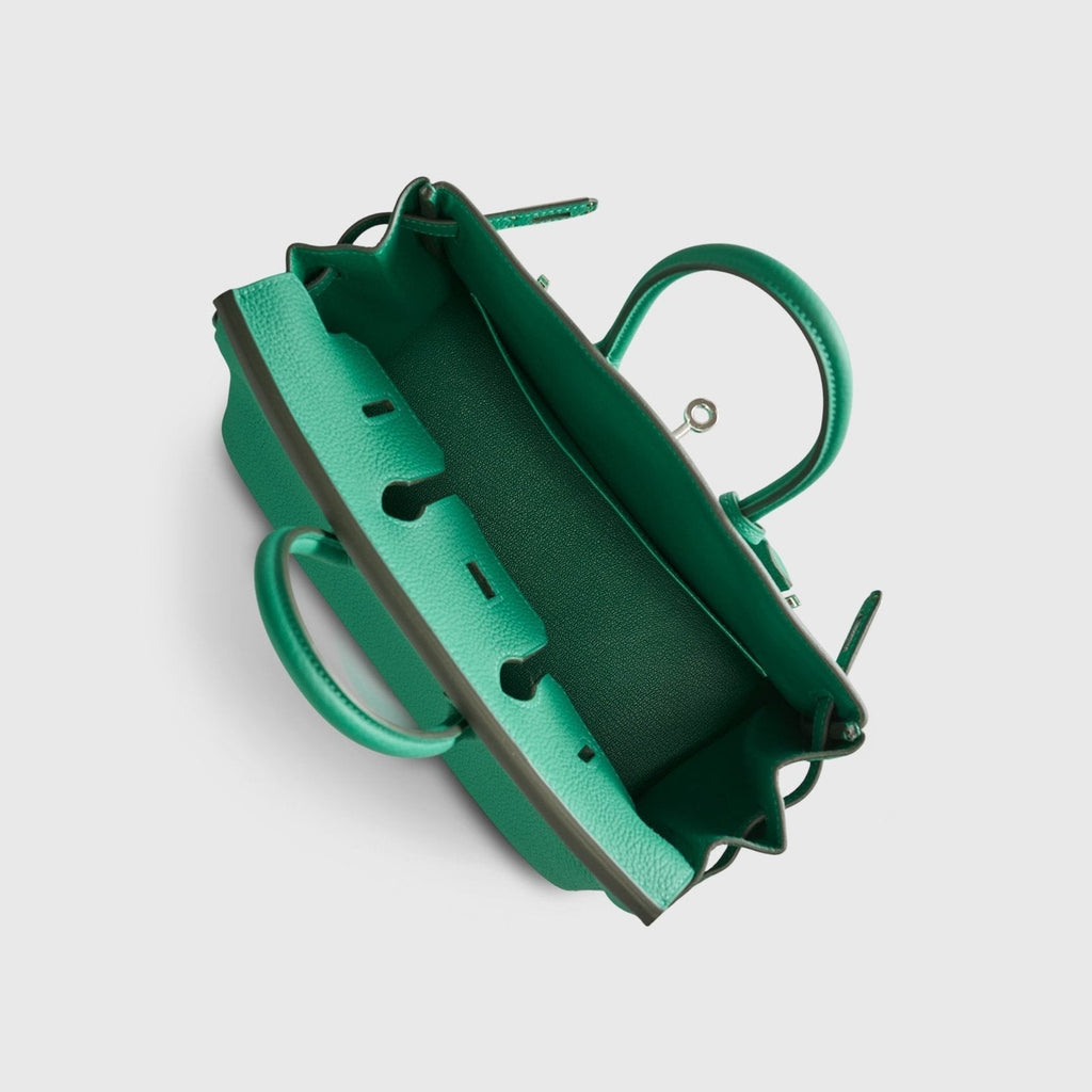 Hermès Birkin 25 Togo Vert Vertigo Palladium Hardware