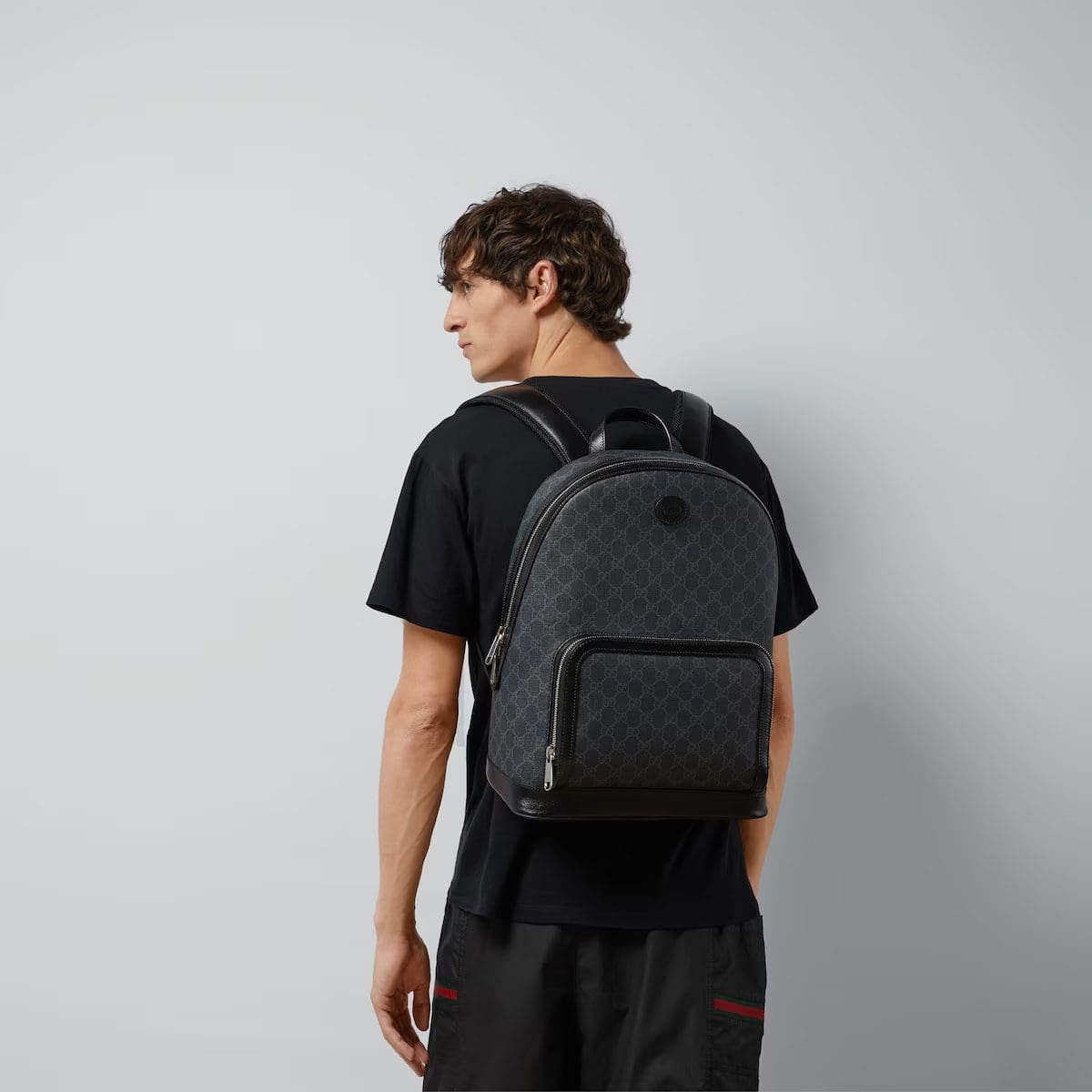 GUCCI BACKPACK WITH INTERLOCKING G